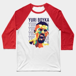 Yuri Boyka On WPAP Art Baseball T-Shirt